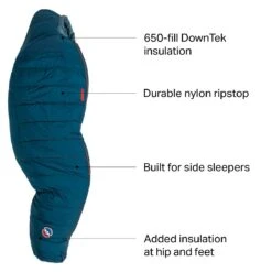 Big Agnes Sidewinder SL Sleeping Bag: 35F Down