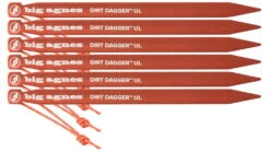 Big Agnes Dirt Dagger UL 6in Tent Stakes, Pack Of 6
