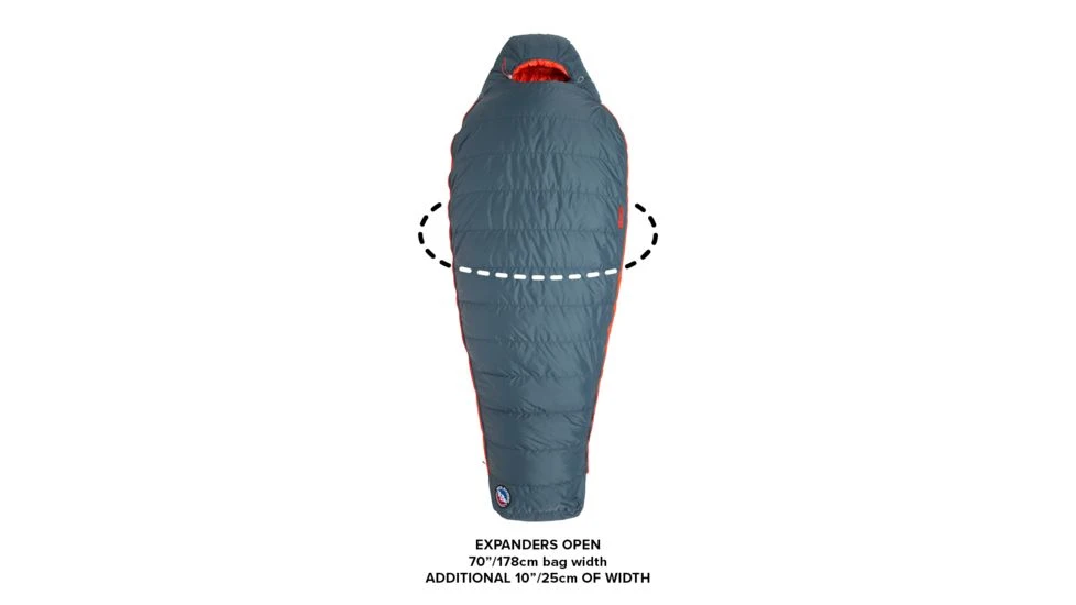 Big Agnes Torchlight 20, 600 Downtek Sleeping Bag - Image 5